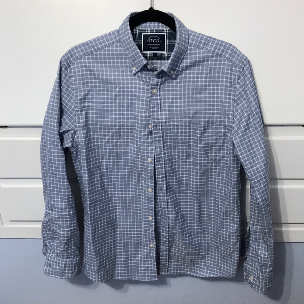 New (without tags) Tyrwhitt shirt. Medium extra slim